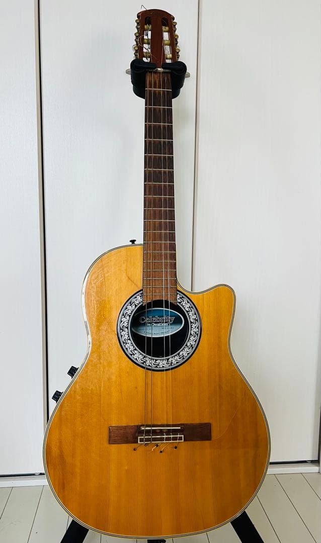 希少　ovation cc53エレガット　完動品　クラシックギター エレガット 希少 ovation cc53エレガット 完動品 クラシックギター エレガット