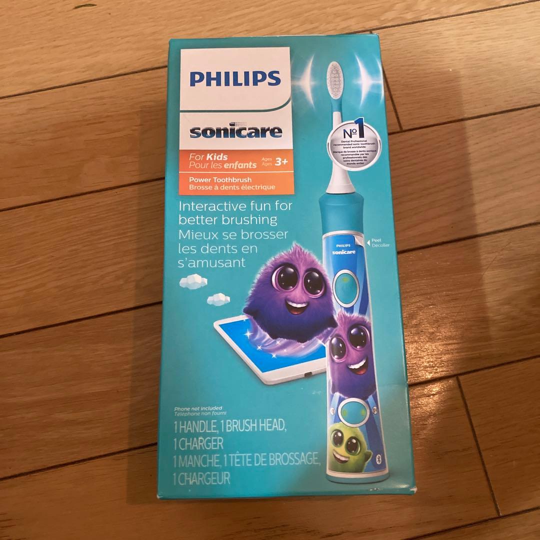 Philips Sonicare for Kids 電動歯ブラシ本体 Amazon.co.jp: フィリップス 電動歯ブラシ ソニッケアー キッズ (対象