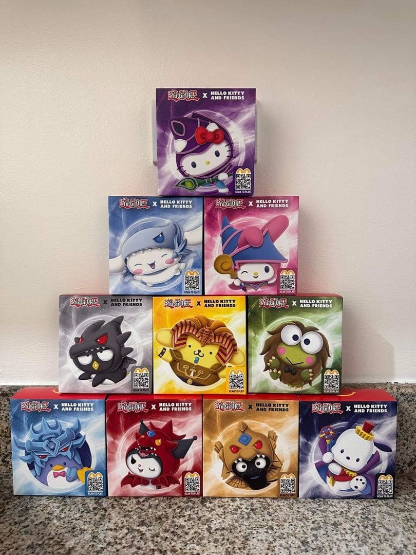 サンリオ ハローキティ 遊戯王 コラボ マクドナルド 海外限定品10個