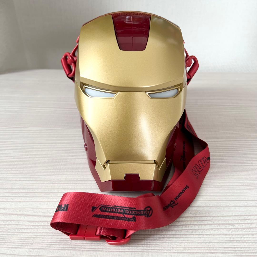 上海ディズニーランド限定品☆】アイアンマン ポップコーンバケット