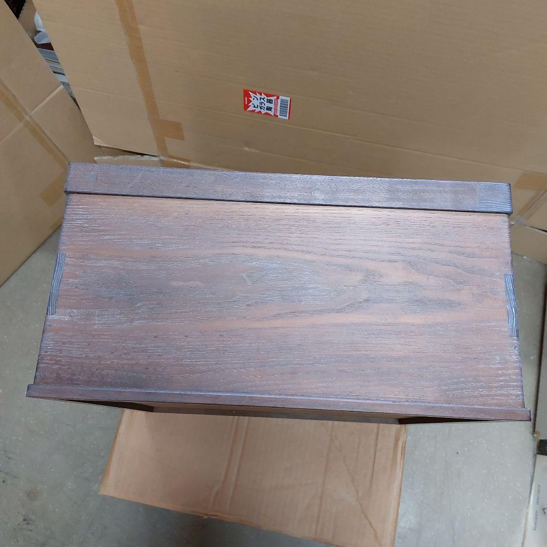 置き炉 野々島商店 茶道具 桑置き炉未使用 に近い 木の部分