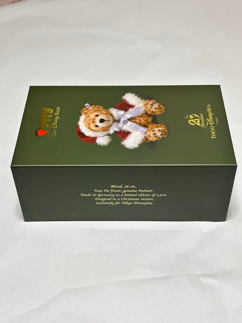 【新品】ダッフィー　サンタ　ぬいぐるみ ダッフルバッグ付き　クリスマス　限定