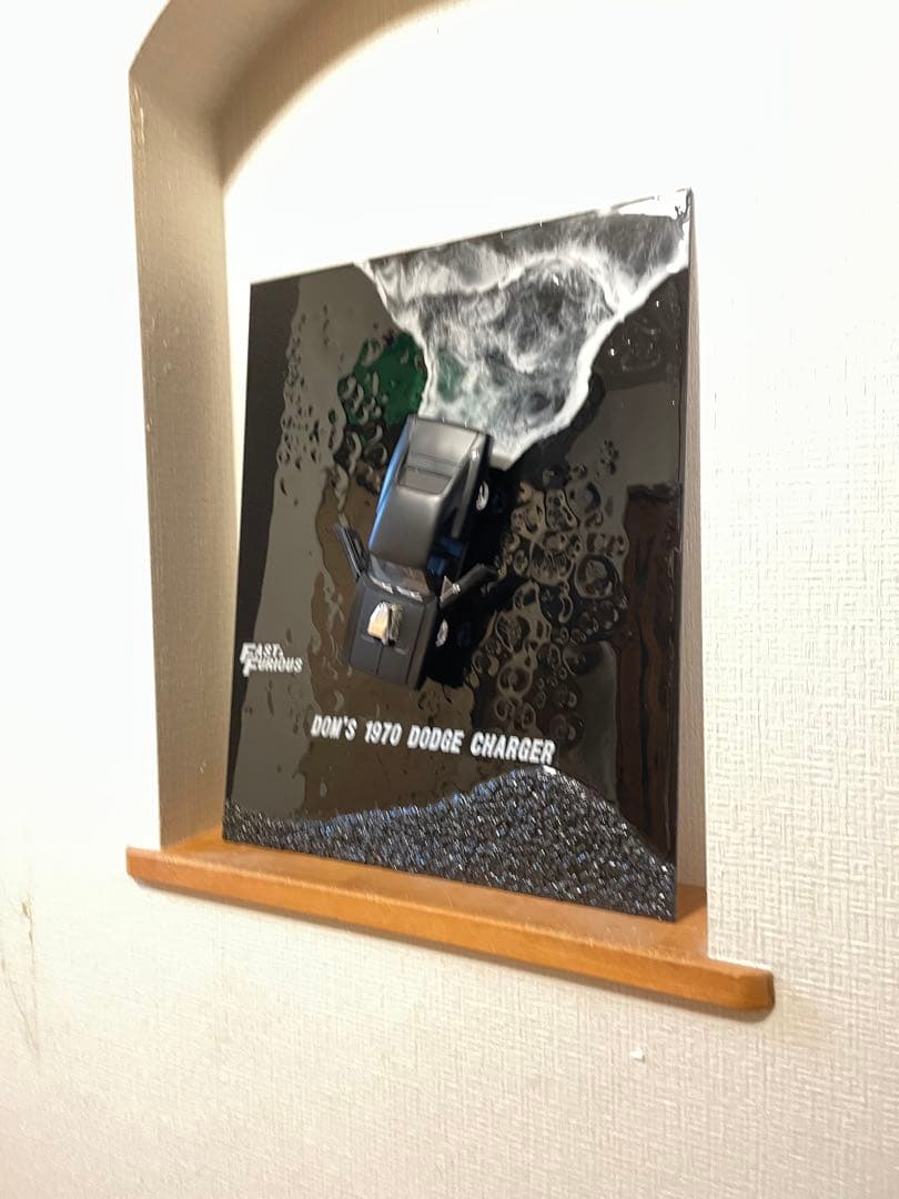 ☆ワイルドスピードミニカー　オリジナルアートパネル CHARGER☆