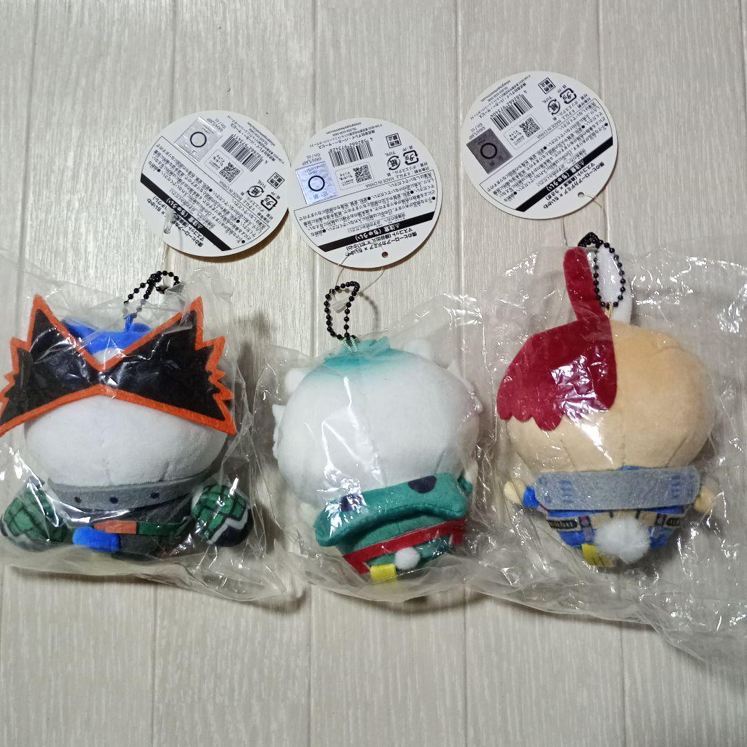 僕のヒーローアカデミア ちいかわ デク 爆豪勝己 轟焦凍 ぬいぐるみ ヒロアカ