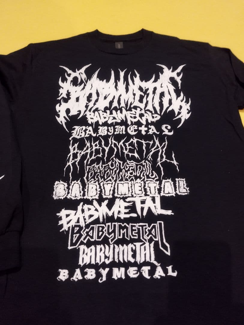 新品 INTUIT DOME 限定 ロンT BABYMETAL FORTH US