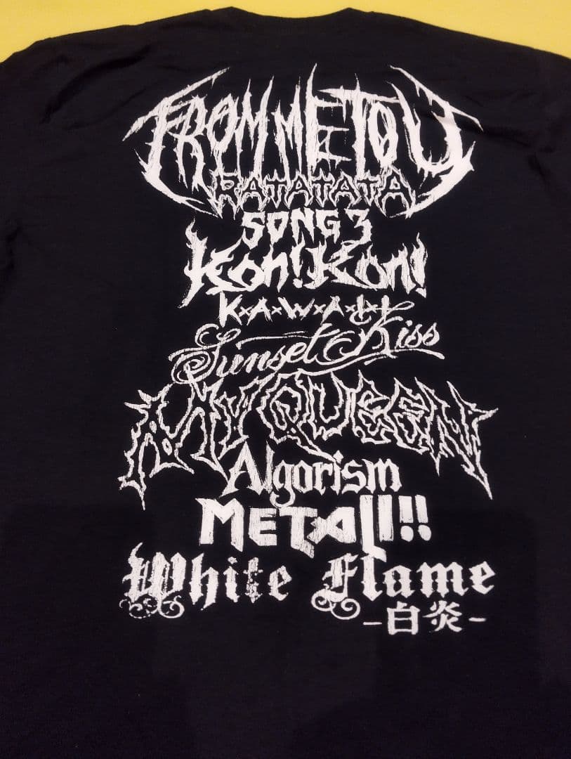 新品 INTUIT DOME 限定 ロンT BABYMETAL FORTH US