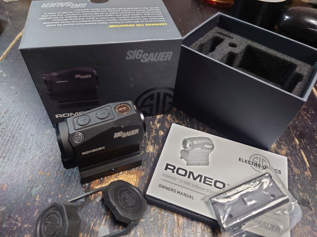 値下げ！]SIG SAUER ROMEO5X 小型ダットサイトSOR52101 【実物】SIG
