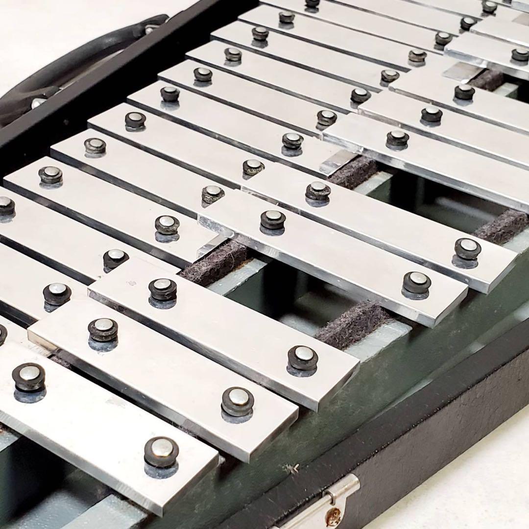 Saito サイトウ グロッケン 鉄琴 32鍵 ハードケース マレット付