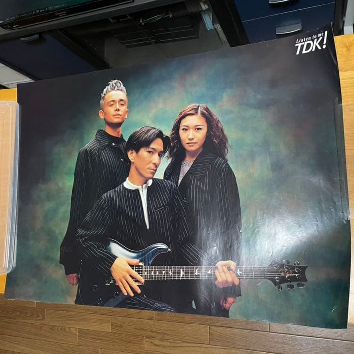 globe ポスター非売品ポスターTDK 小室哲哉 KCO マークパンサー