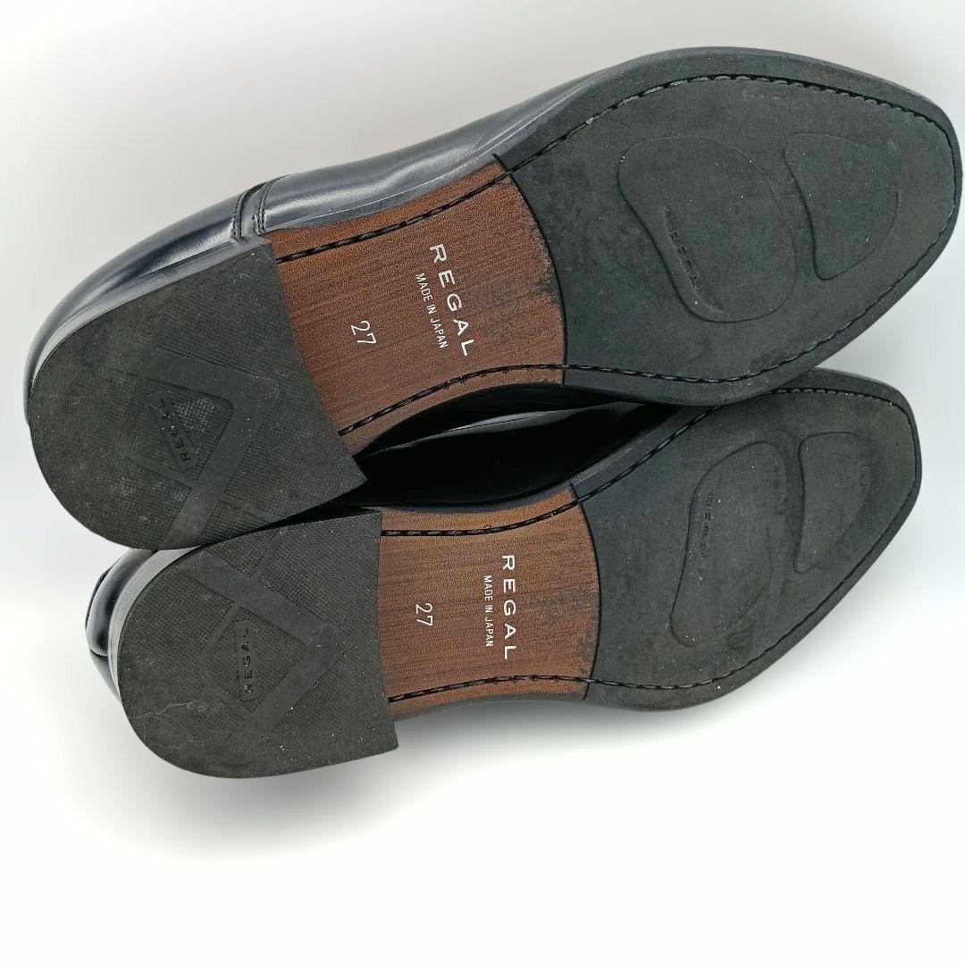 人気モデル【リーガル】ストレートチップ 725R 内羽根 冠婚葬祭