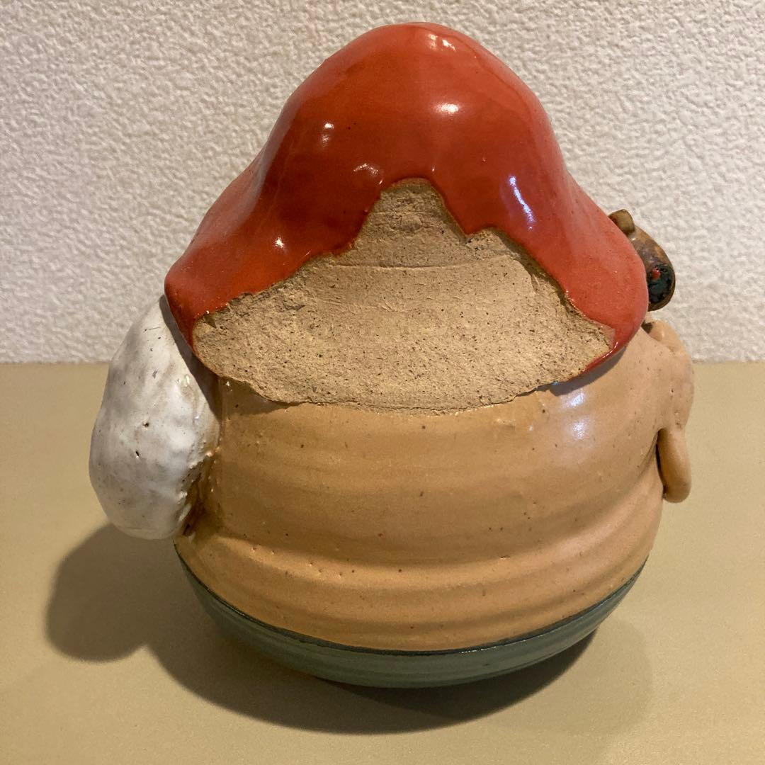 訳あり】七福神 陶器 手作り 縁起物 作家物