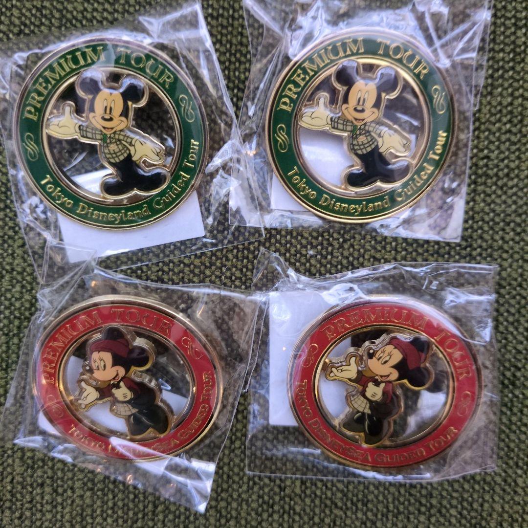 ディズニーリゾート プレミアムガイドツアー 特典ピンバッジ ミッキー