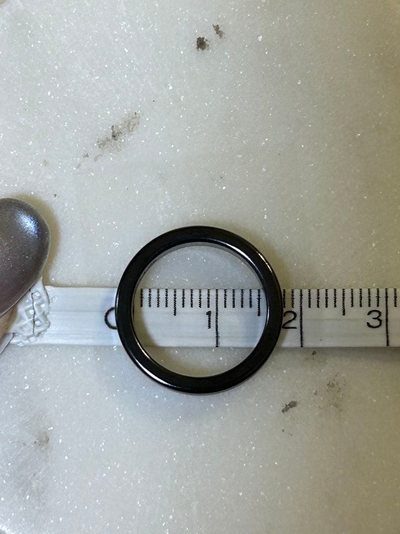 Tiffany & Co. ティファニー ブラックチタンリング ナローリング