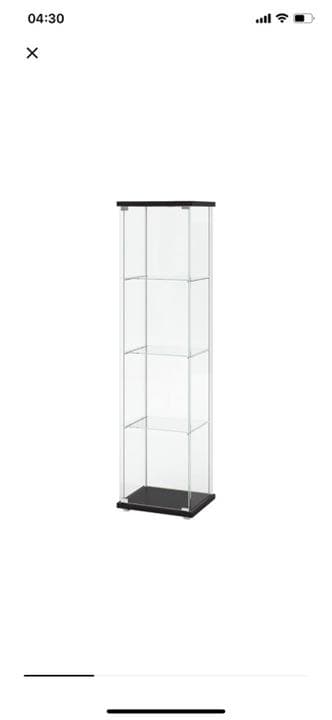 IKEA コレクションケースDETOLF(デトルフ) フィギュアケース - メルカリ