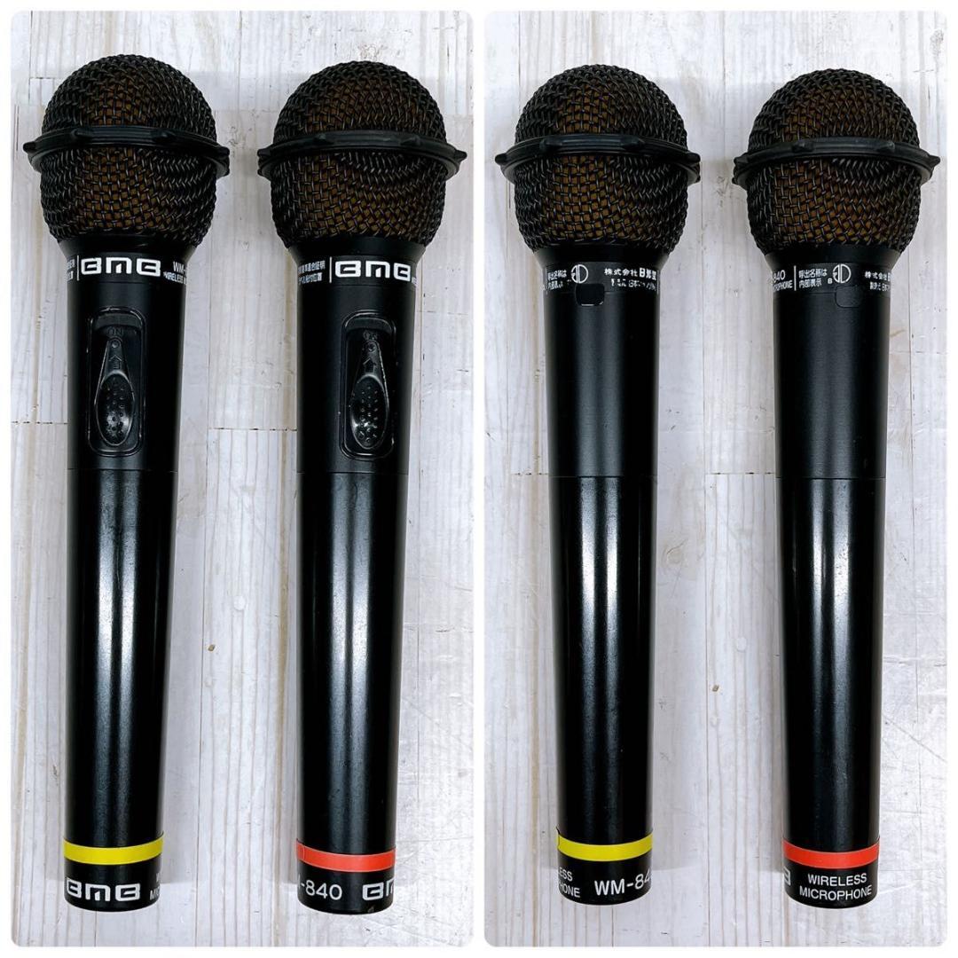 BMB ワイヤレス マイク レシーバー セット WT-8000 WM-840