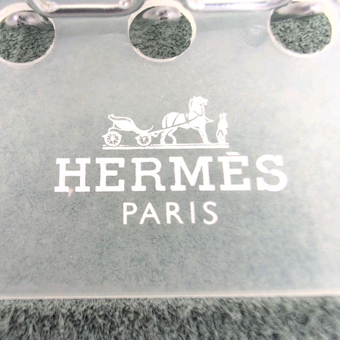 未使用級✨HERMES リングノート メモ帳 レザー ブルー系 【楽天市場