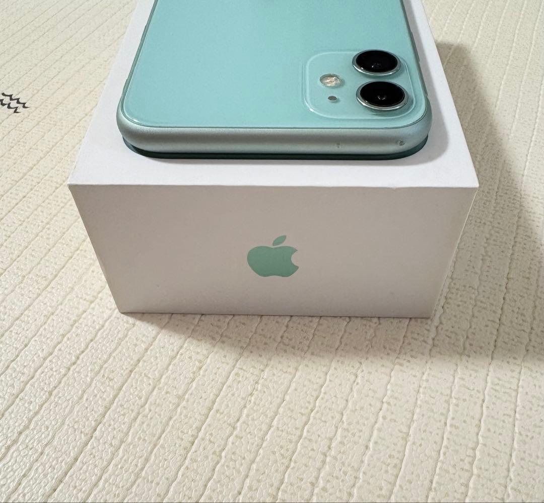 美品】Apple iPhone 11 128GB ミントグリーン 本体 - メルカリ
