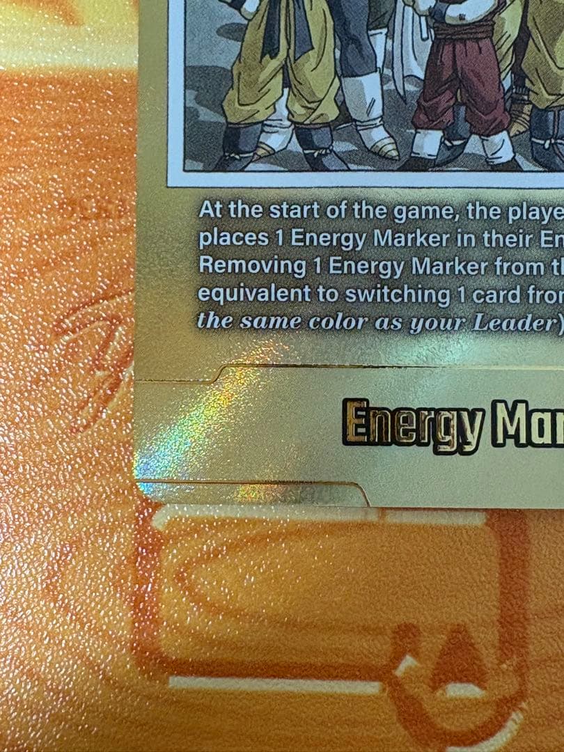 フュージョンワールド　金 エナジーマーカー　30巻　E-60 英語版