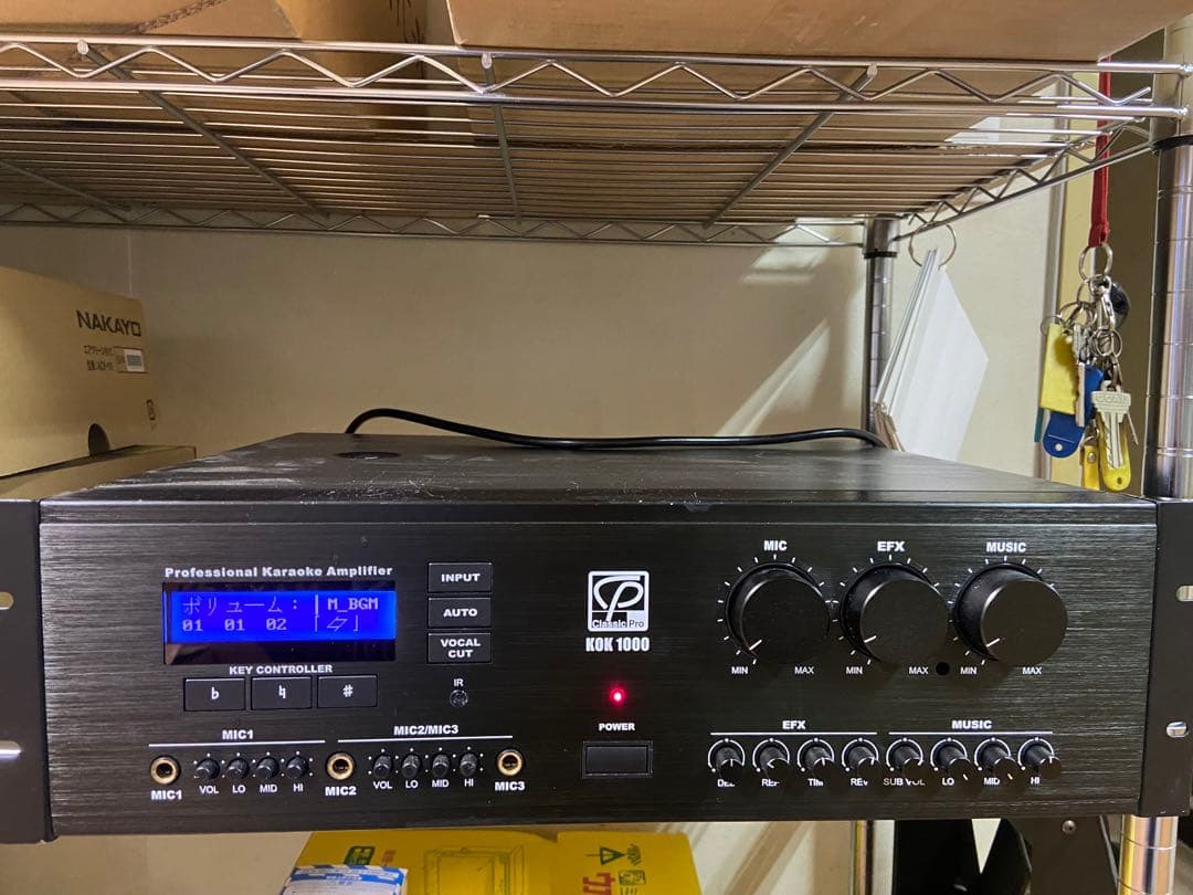 CLASSIC PRO KOK1000 C】CLASSIC PRO KOK1000 カラオケアンプ