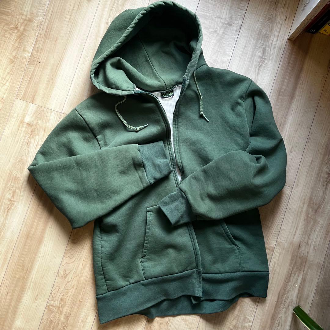 か*げ様 CAMBER ヘビーウェイト サーマル パーカー XL