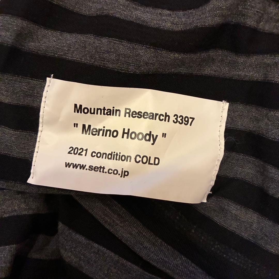 トップス Mountain Research 3397 Merino Hoody M