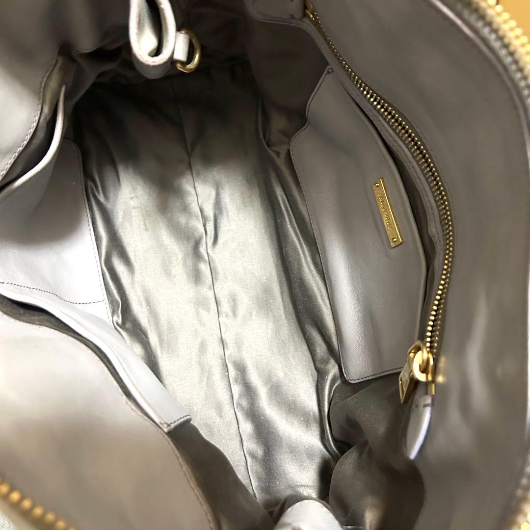 miumiu ハンドバッグ　ショルダーバッグ　マテラッセ　2way グレー