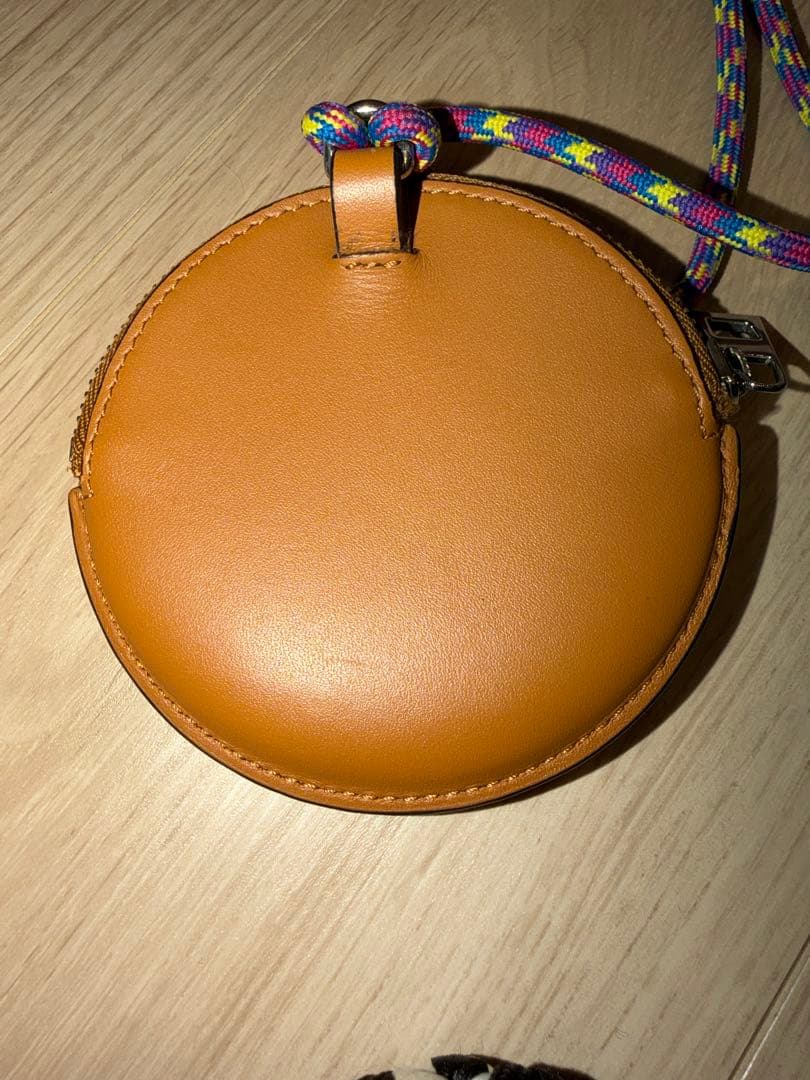 LOEWE クッキー チャーム ジップ アラウンド ウォレット