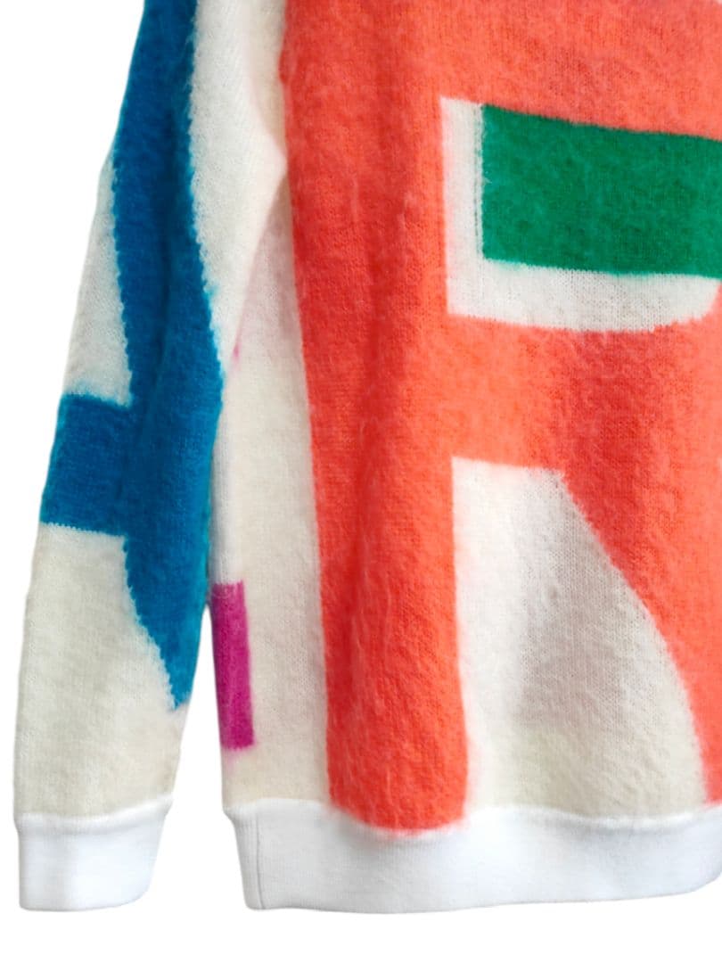 ト*)様 新品7万円 パーリーゲイツ モヘアニット＆スカート ふわふわ上下セット