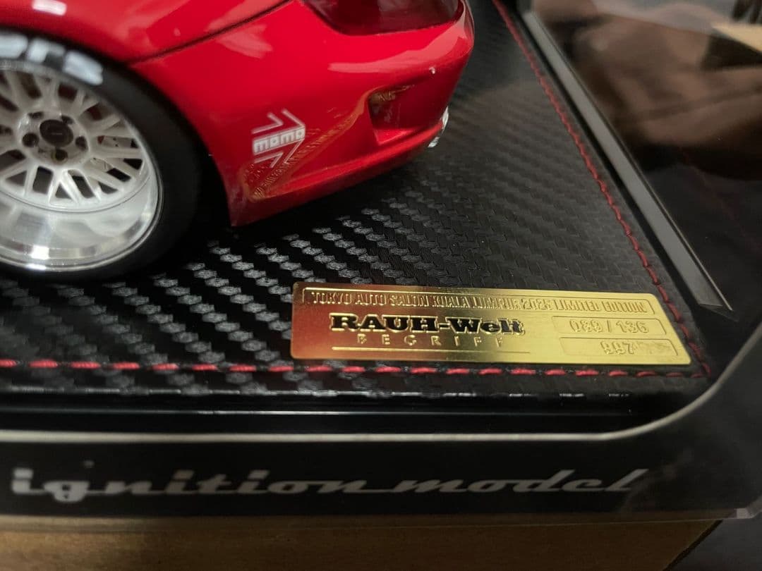 ミニカー ignition model 1:18 RWB Cocacola