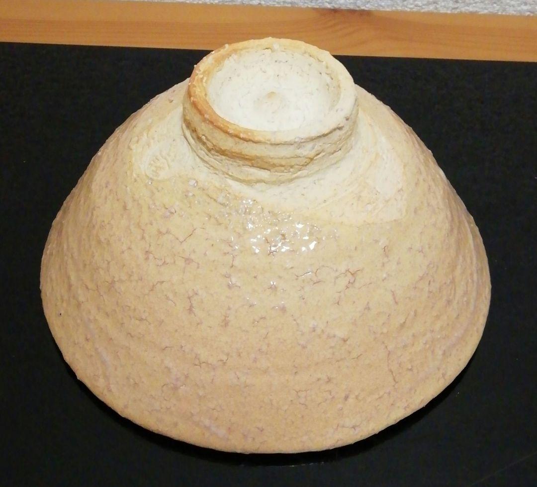 十二代　坂高麗左衛門作　萩焼　大佛　茶碗　共箱　共布　略歴付　茶道具