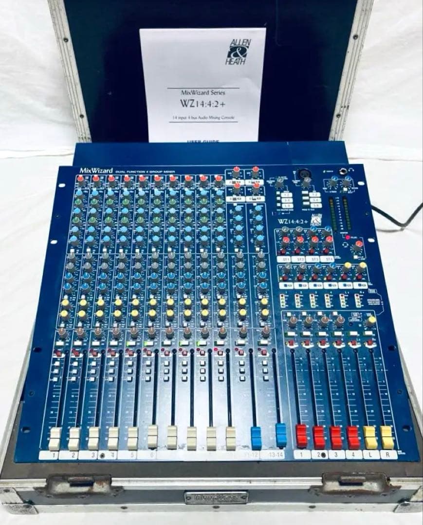 ALLEN & HEATH MixWizard WZ 14:4:2+ ケース付