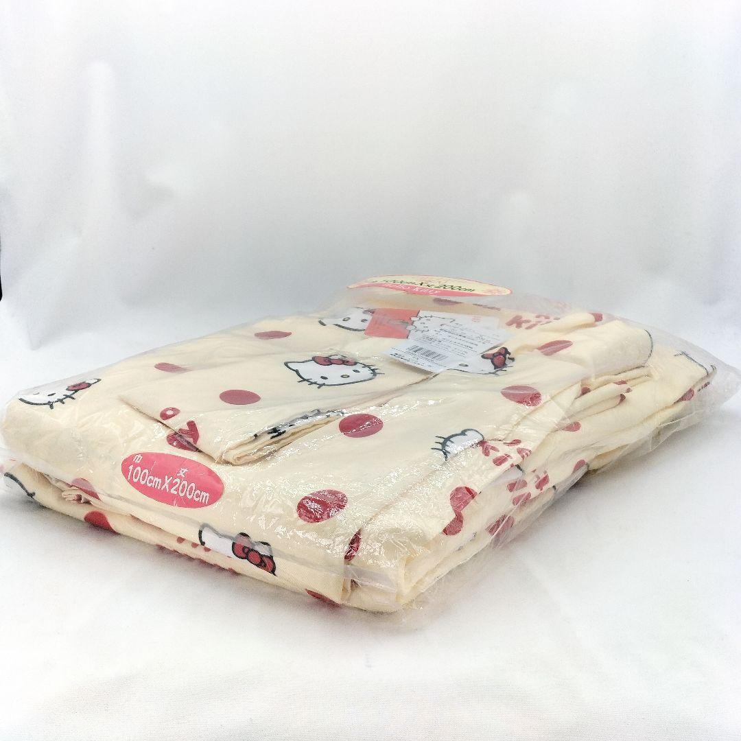 未使用 サンリオ ハローキティ カーテン イエロー 2011年 100×200