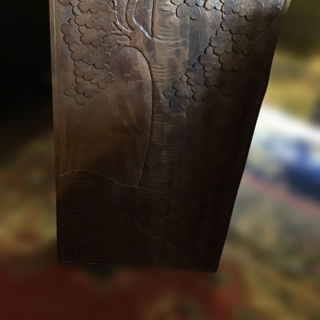 アンティーク軽井沢彫り 茶道具 茶室 箪笥 櫻