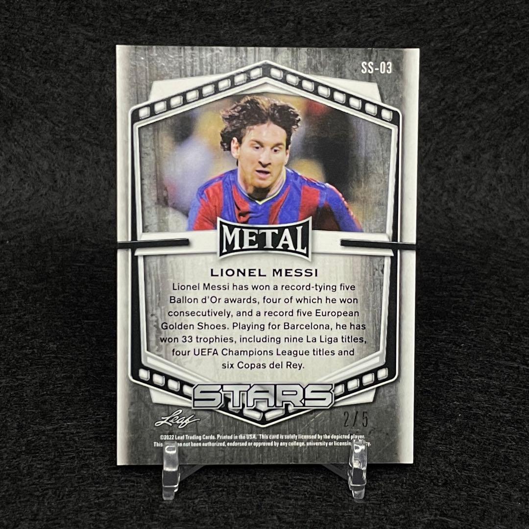 2021 Leaf l Soccer STARS リオネル・メッシ