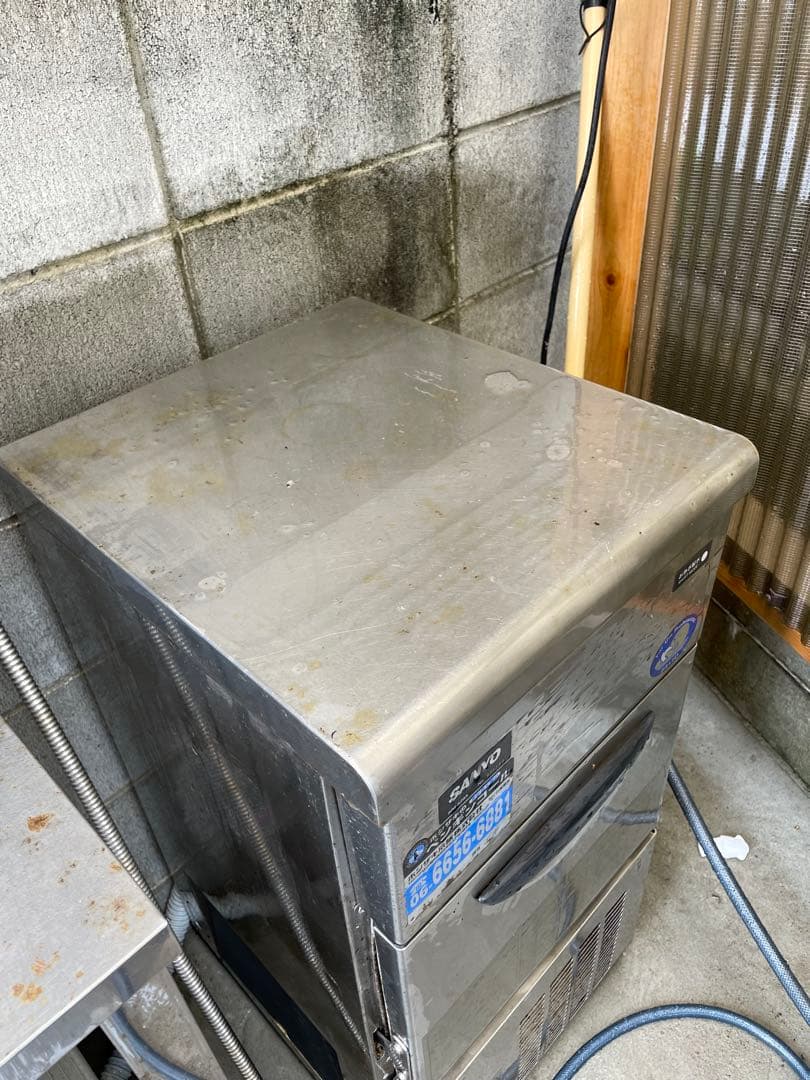 SANYO 製氷機 ステンレス製