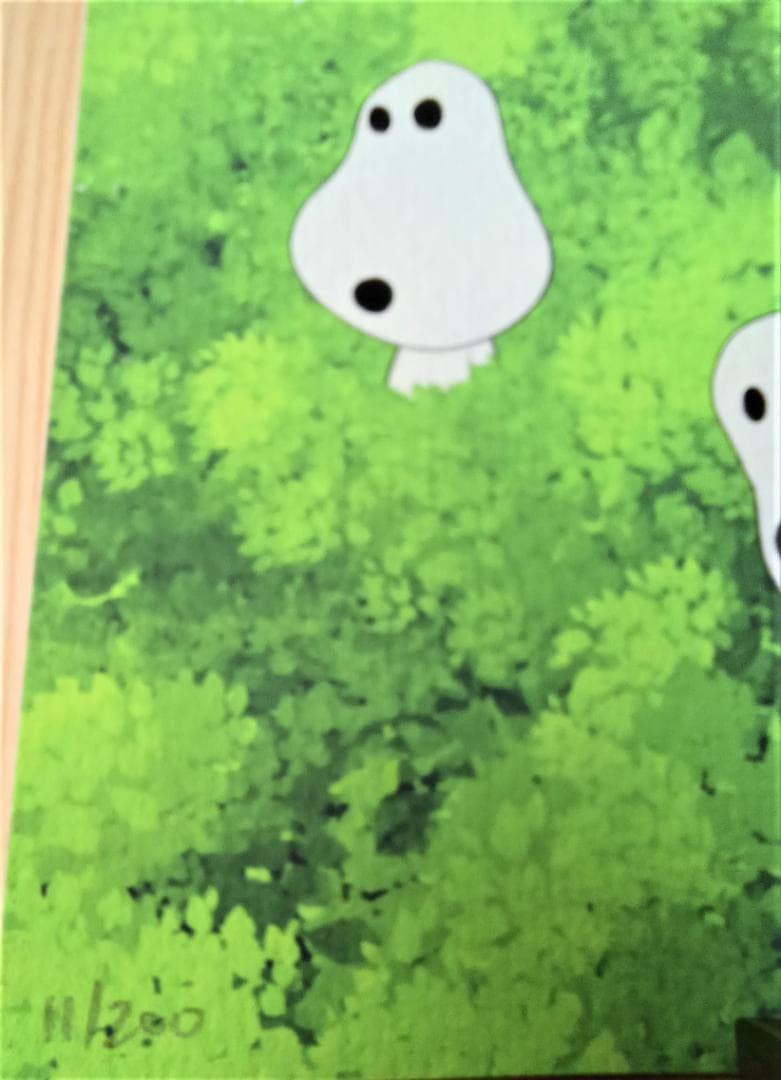 もののけ姫 スタジオ・ジブリ 200枚限定 アーティストプリント サン