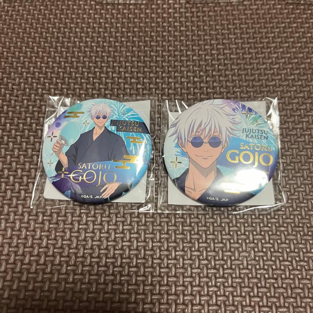 呪術廻戦五条悟箔押し缶バッジTOHO animationくじ懐玉・玉折