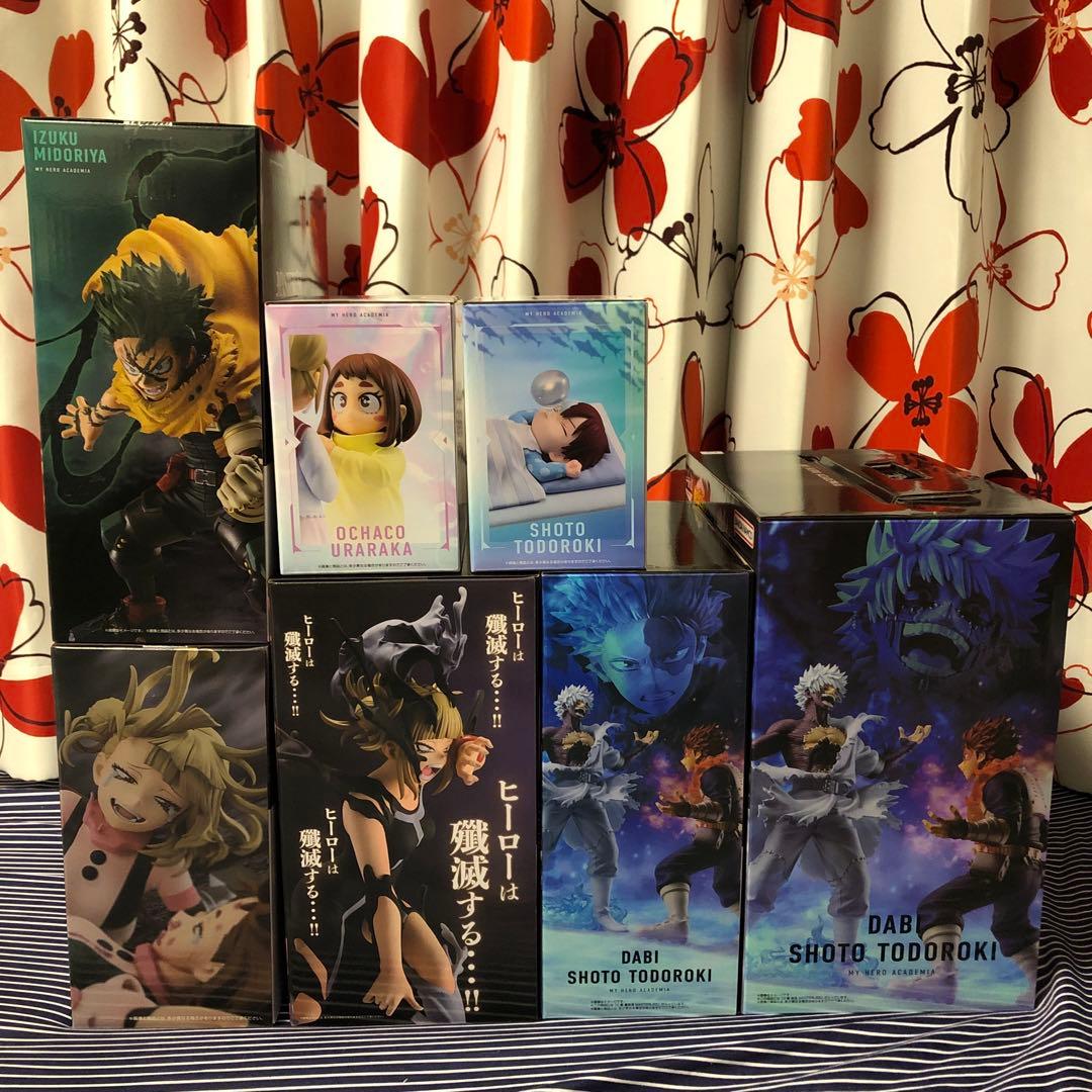 ヒロアカ　一番くじ　幸せの上に　全賞　フルコンプリートセット　コンプリート