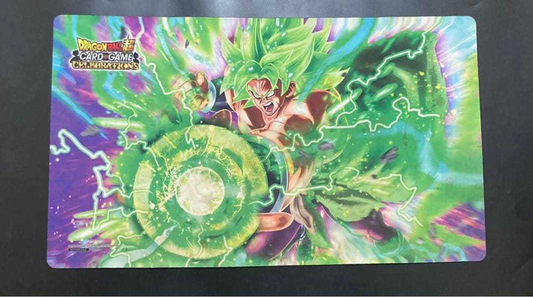 激レア ブロリー プレイマット ドラゴンボール超 カードゲーム - メルカリ