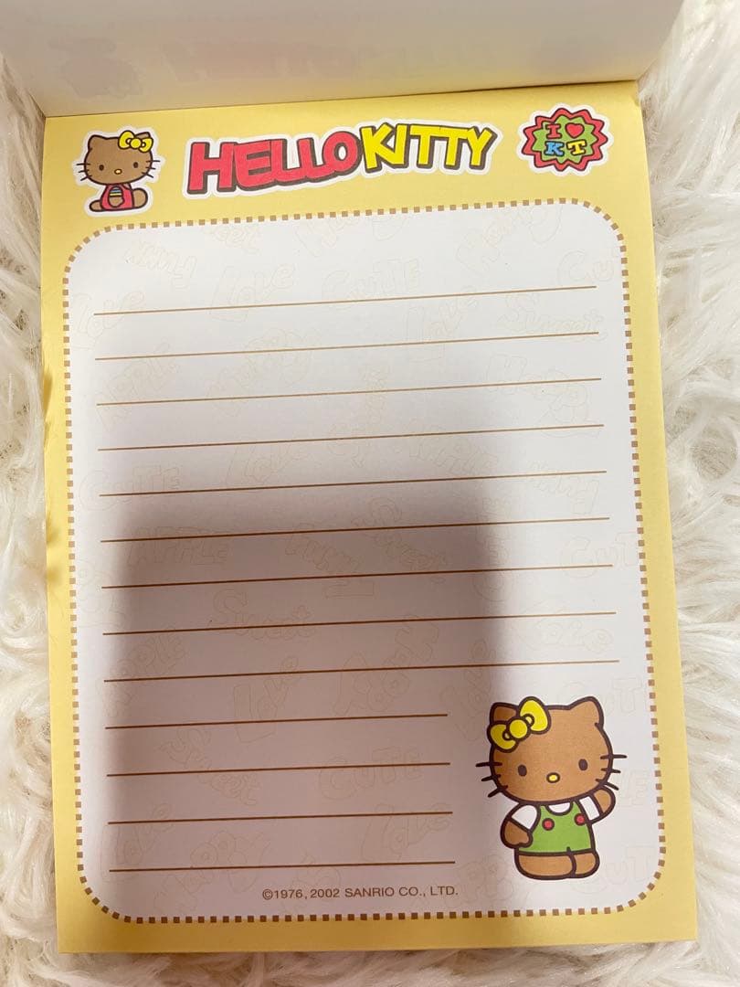 未使用】日焼けキティ ハローキティ メモ帳 2007年製 | Shop at