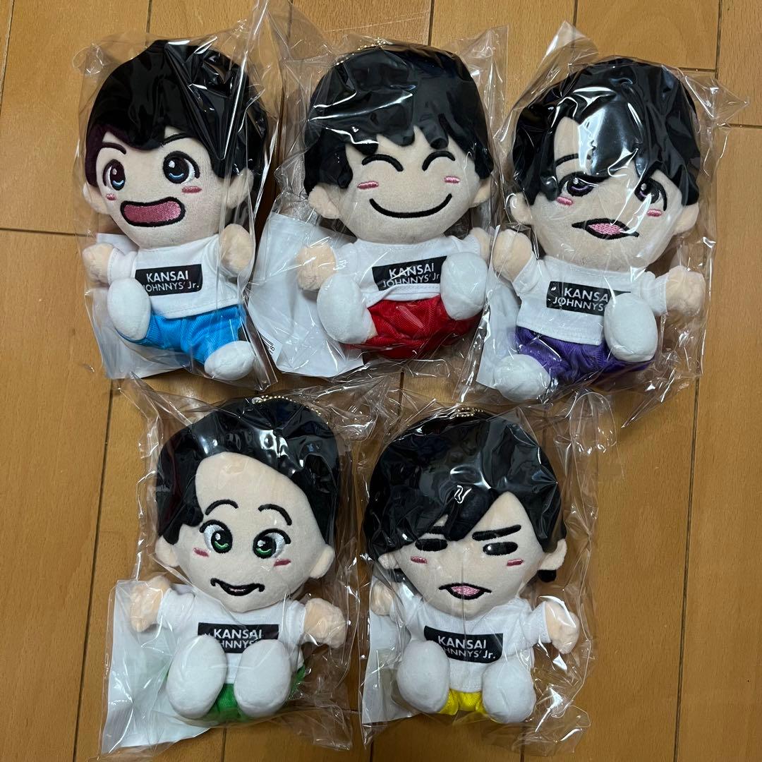 Lilかんさい ちびぬい 5体 あけおめ 関ジュ セット売り キーホルダー
