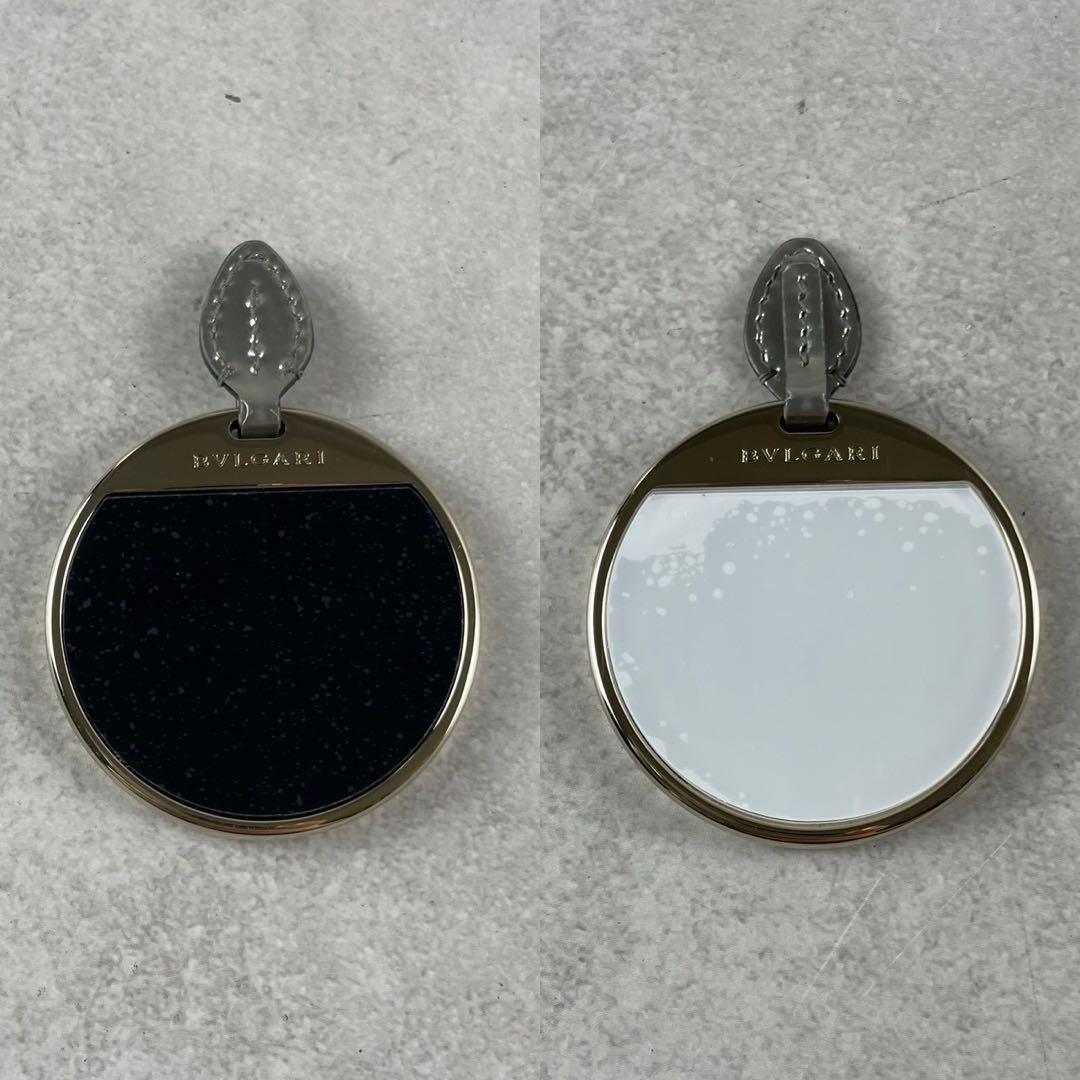 ブルガリ ショルダーバッグ セルペンティ パテントレザー シルバー