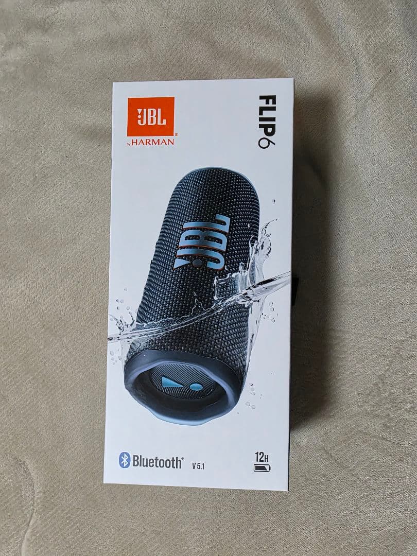 JBL FLIP6 ワイヤレススピーカー(新品未開封) 今日購入した。 新品未開封】JBL FLIP 6 ブラック ワイヤレススピーカー Amazon.com