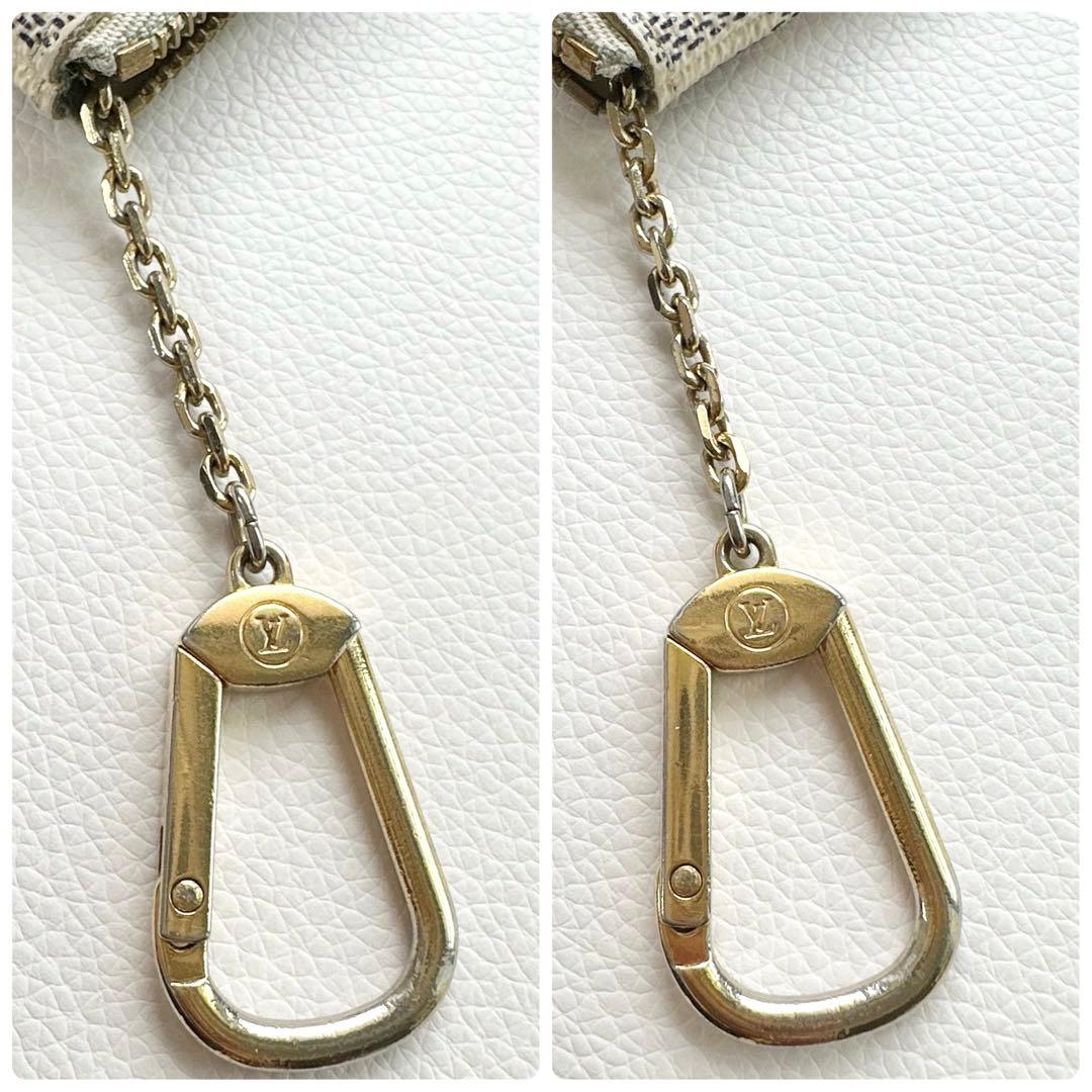 美品✨LOUIS VUITTON ルイヴィトン　ポシェットクレ　ダミエアズール