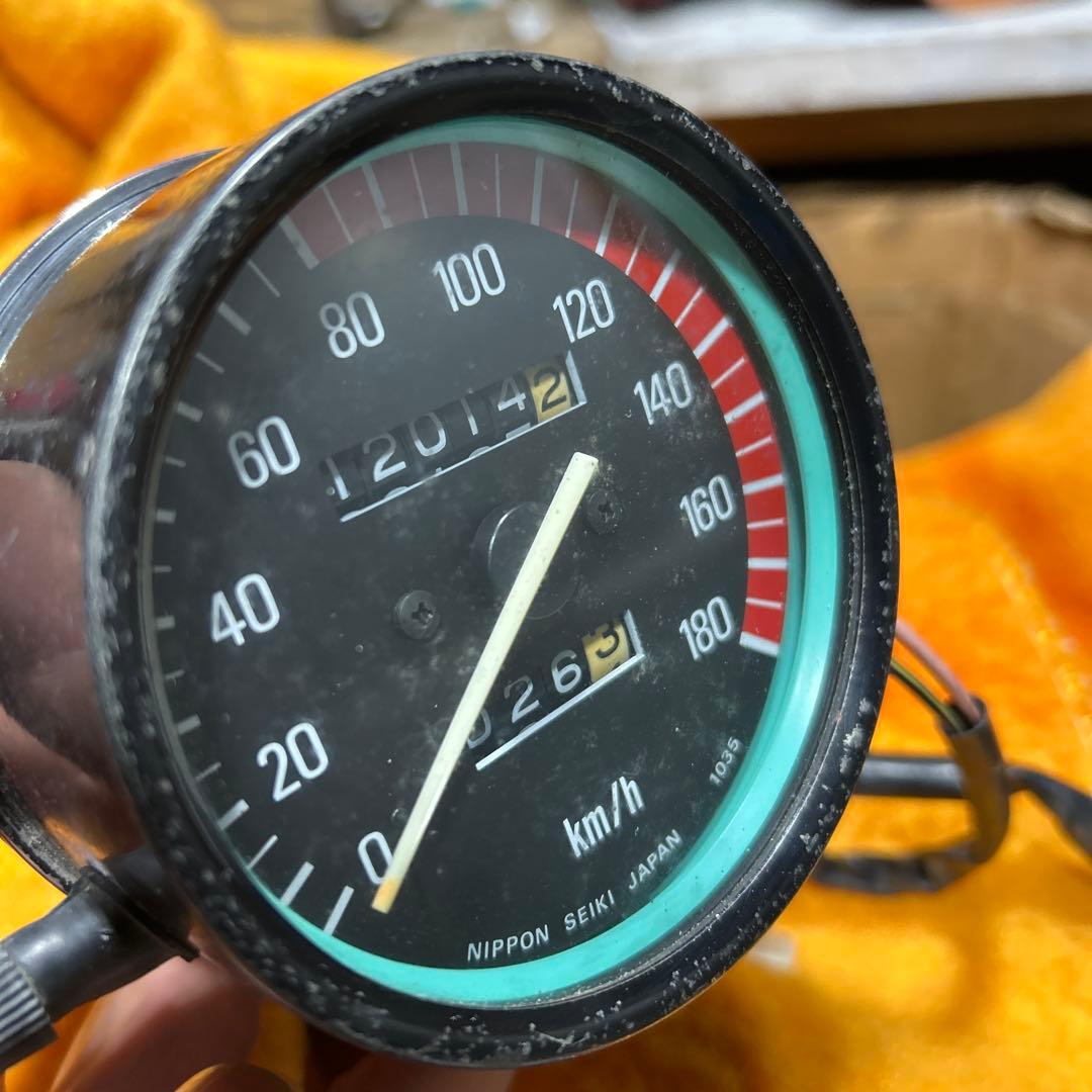 虎*吉様 Z400FX Nippon Seiki スピードメーター 120T - パーツ