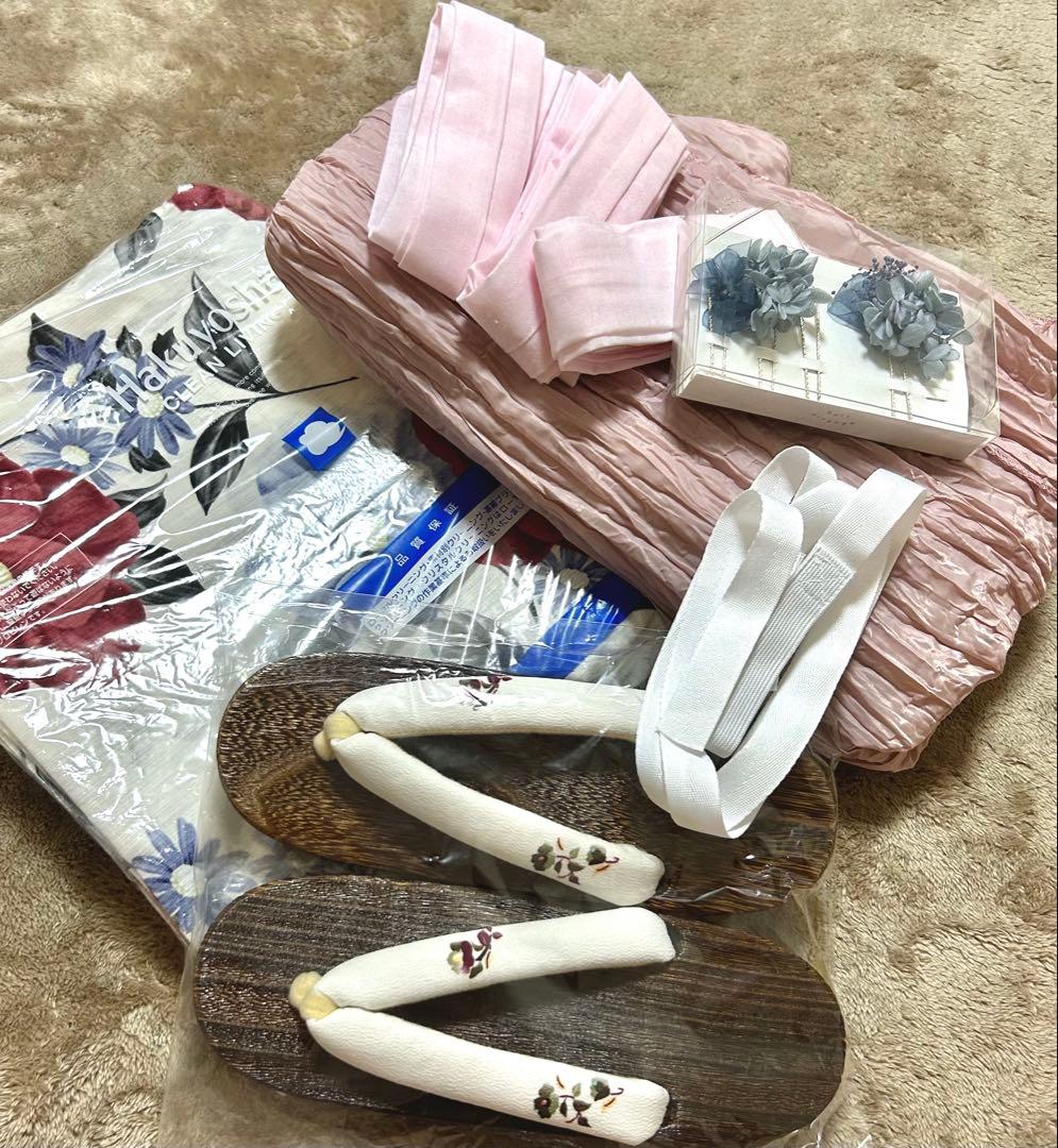 DITA ディータ　京のはんなり椿　浴衣　セット