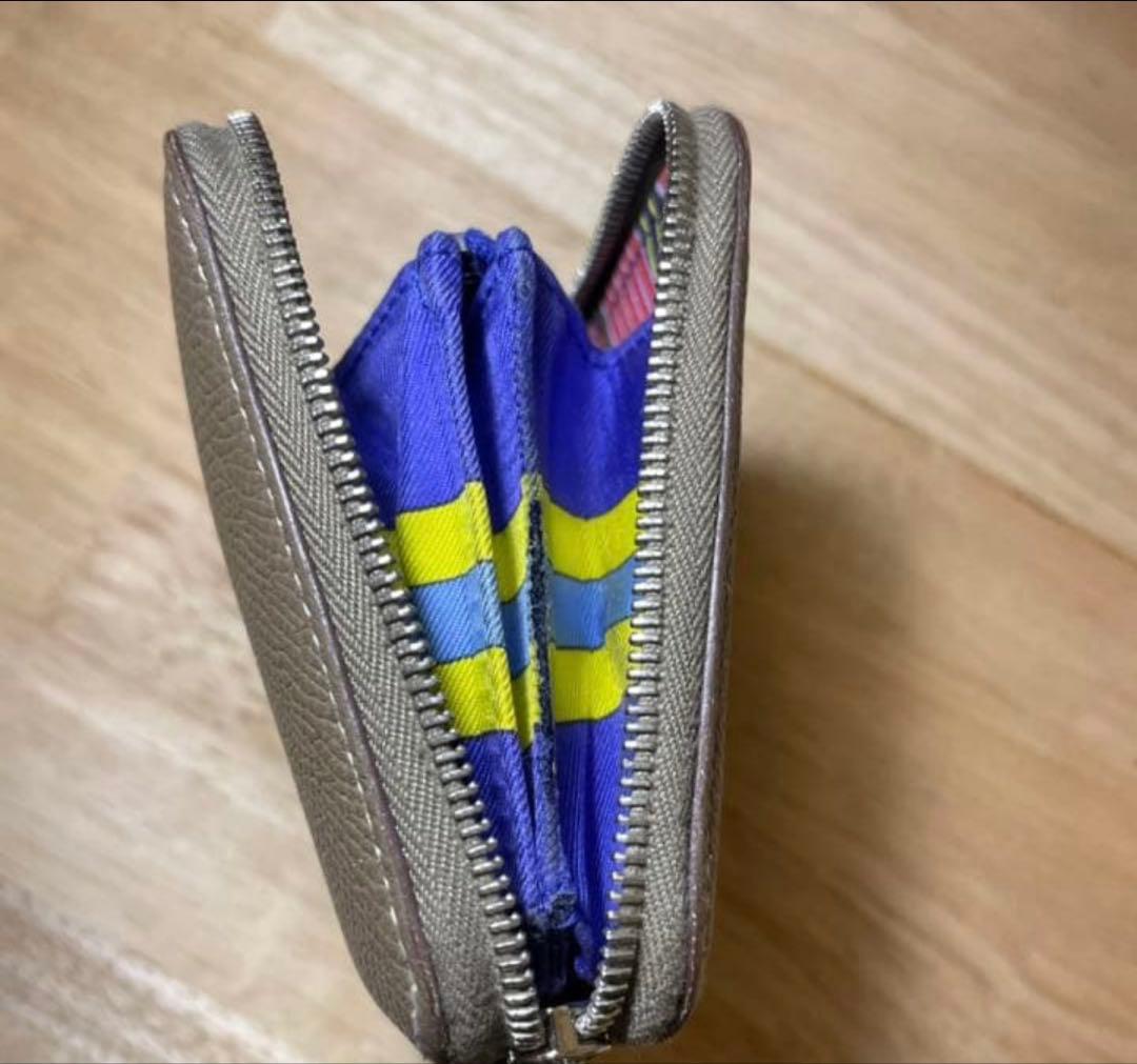 エルメス　シルクイン　コンパクト　金具新品