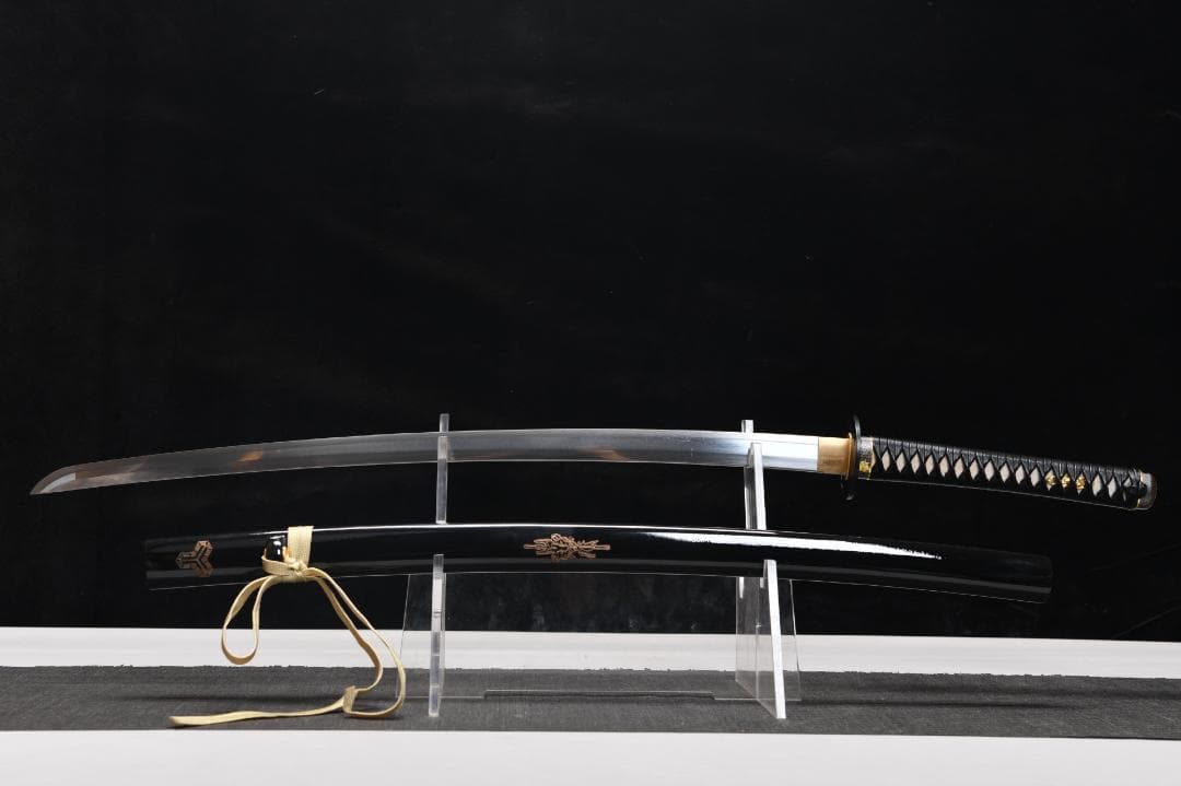 ロング26インチ 日本刀 模造刀 居合刀 武士道 武蔵 鑑賞用 手鍛造打