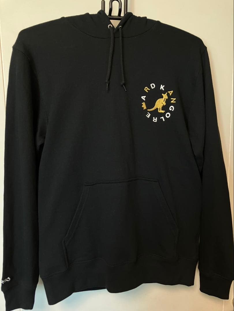 タグ付き】MAZZEL RAN 古家蘭 コラボ KANGOL パーカー 黒・L - メルカリ