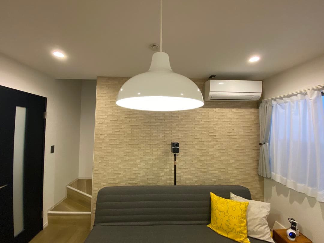 無印良品ペンダントライトアルミ・L ホワイト・MJ‐PAL2‐W